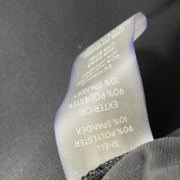 Calvin Klein Womens Large Black Velvet Bolero Open Crop Cardigan - Picture 4 of 8